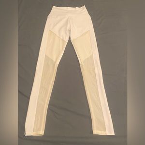 Onzie Fierce Yoga Legging in White Combo, Size XS/S